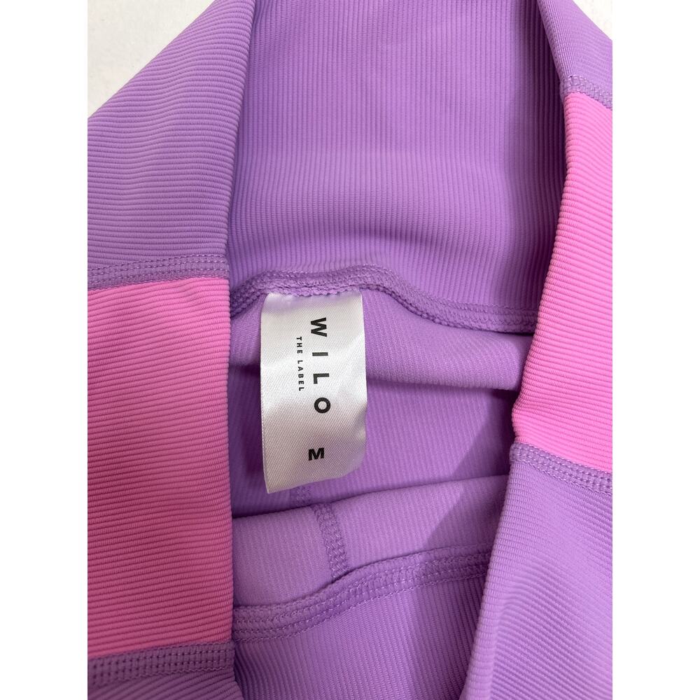 Wilo The Label Ribbed Color Block Pink And Purple… - image 5